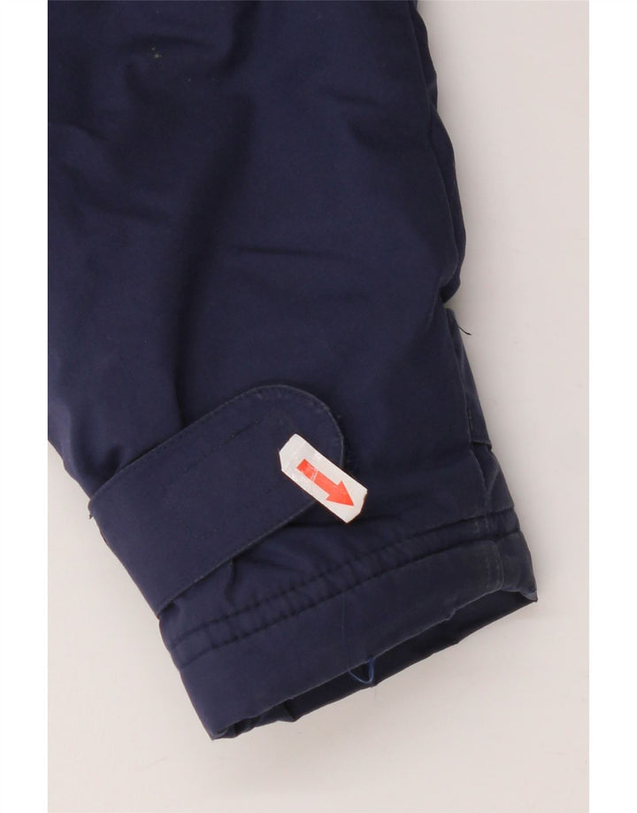Nike Boys Windbreaker Jacket 10-11 Years Medium Navy Blue Polyester