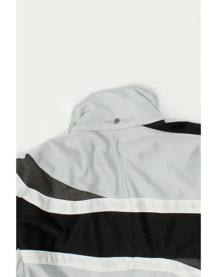 DIADORA Boys Graphic Tracksuit Top Jacket 15-16 Years Grey Colourblock | Vintage Diadora | Thrift | Second-Hand Diadora | Used Clothing | Messina Hembry 