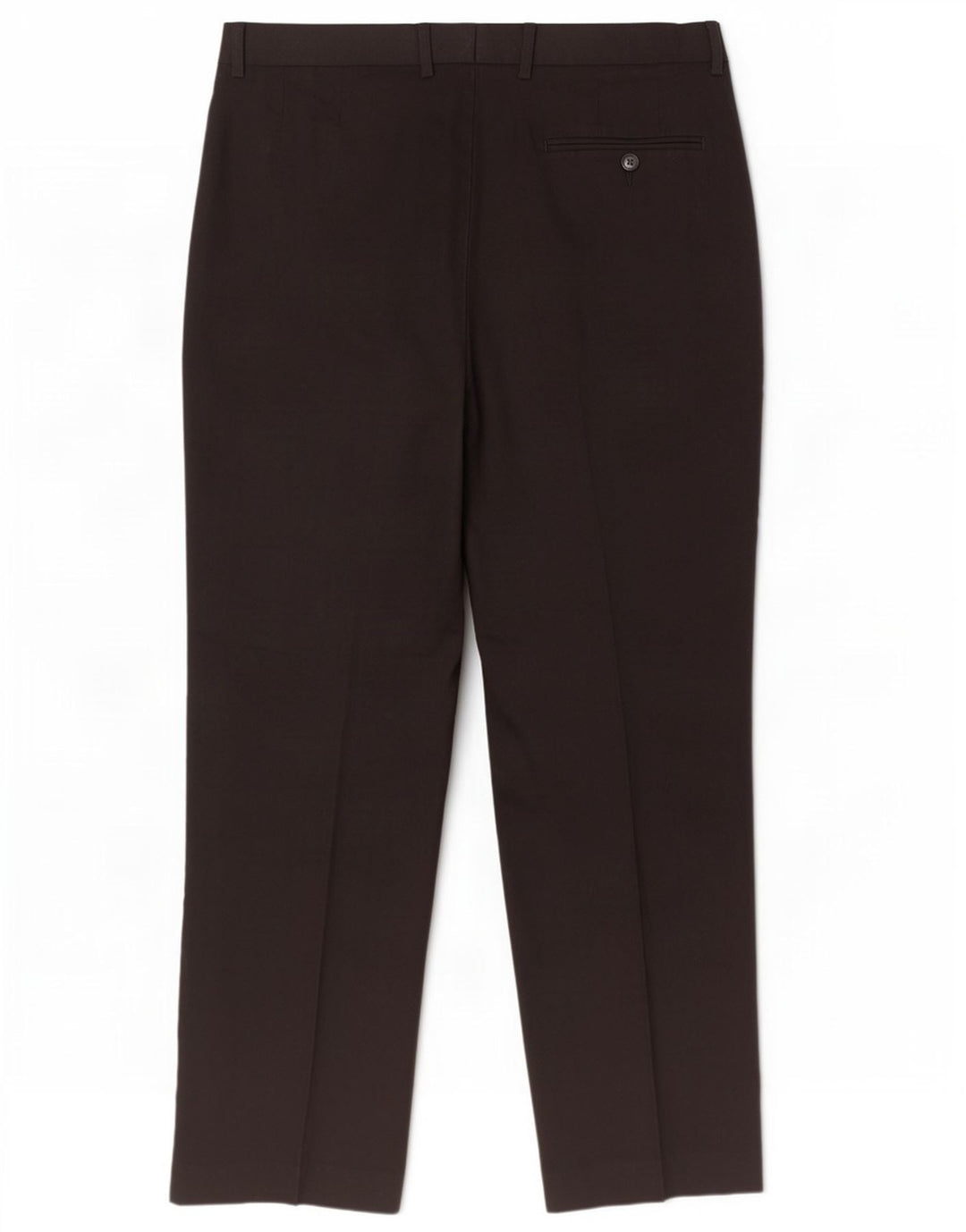 Marks & Spencer Mens Regular Casual Trousers W36 L31 Black Polyester