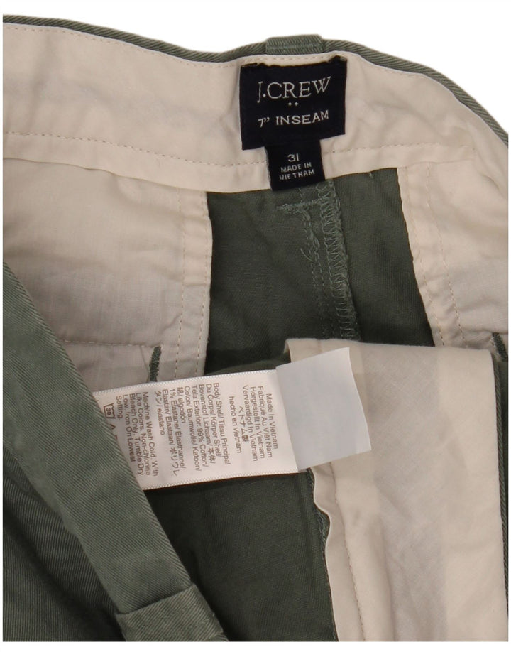J. Crew Mens Chino Shorts W31 Medium Khaki Cotton