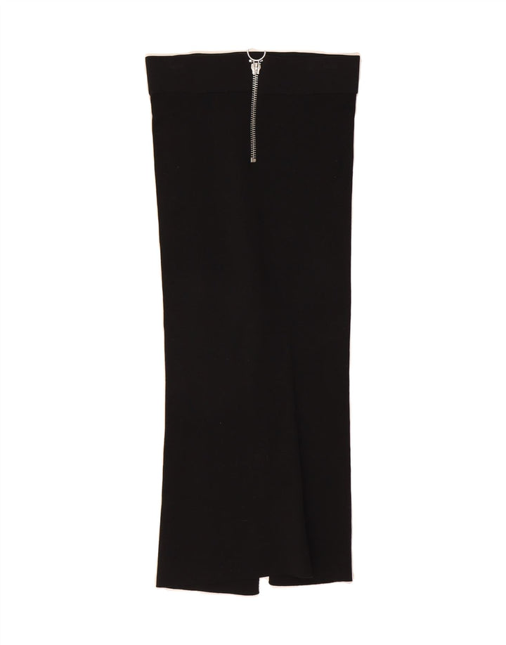 ZARA Womens Maxi Skirt Small W26  Black Vintage Zara and Second-Hand Zara from Messina Hembry 
