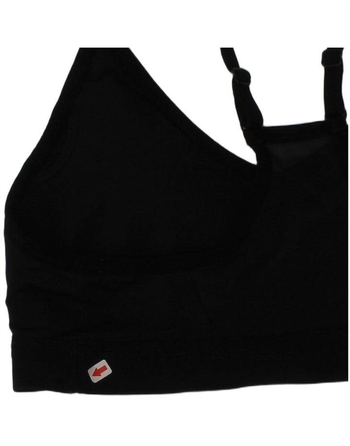 Nike Womens Dri Fit Sport Bra Top Medium Black Sports