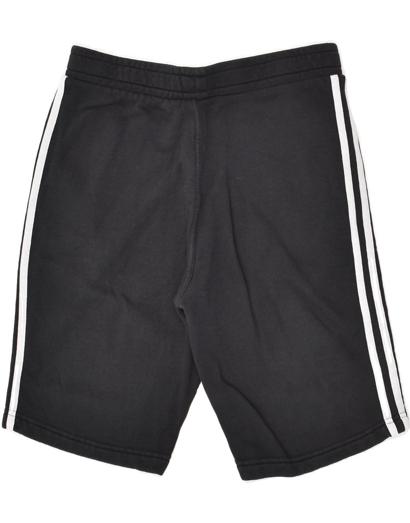 ADIDAS Mens Sport Shorts Small Black Cotton | Vintage Adidas | Thrift | Second-Hand Adidas | Used Clothing | Messina Hembry 