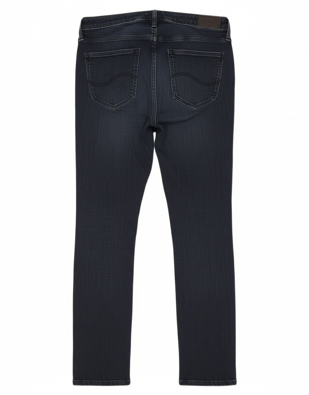 LEE Womens Elly Slim Jeans W32 L30 Navy Blue Cotton