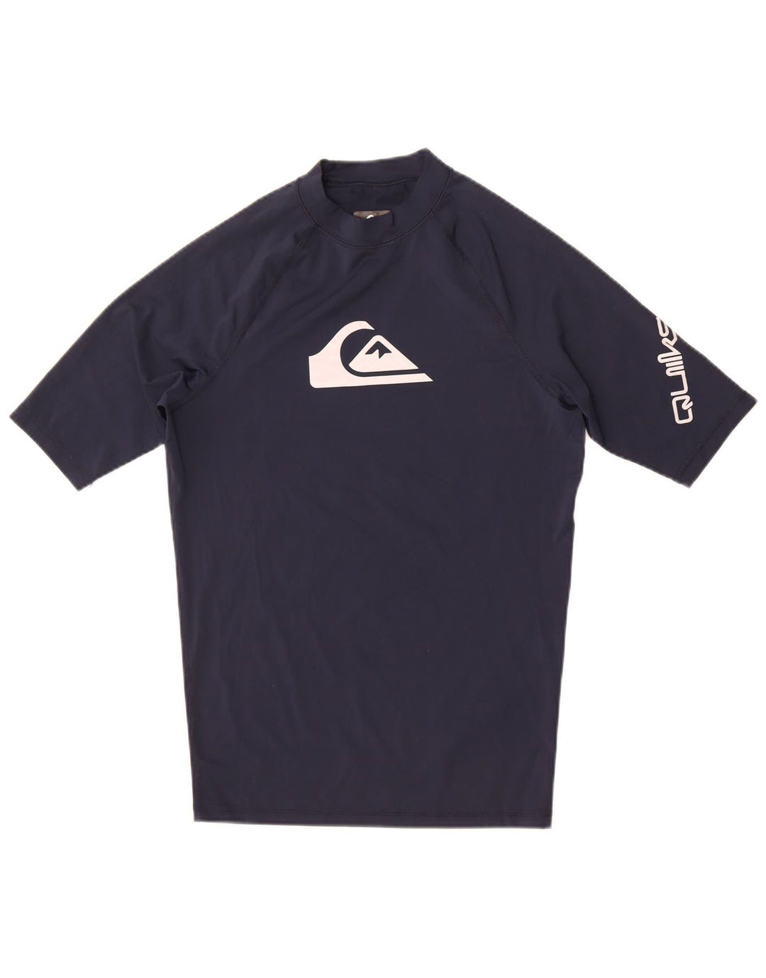 Quiksilver Mens Graphic T-Shirt Top Medium Navy Blue