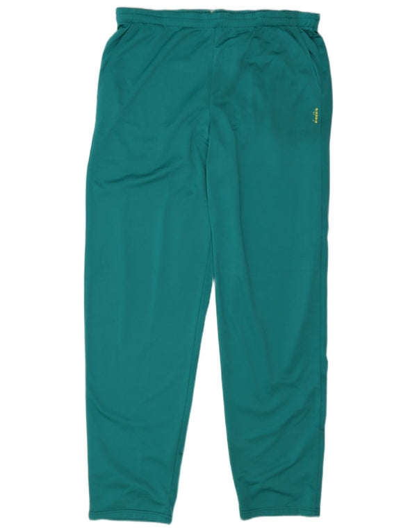 Diadora Mens Tracksuit Trousers UK 44 XL  Green Polyester