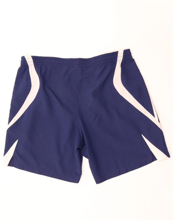 Adidas Mens Sport Shorts Large  Navy Blue Colourblock Polyester