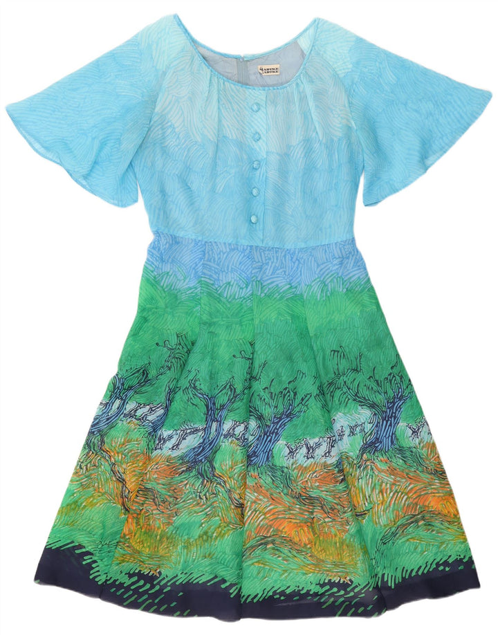 Radtke Womens Abstract Pattern A-Line Dress EU 42 Large Multicoloured