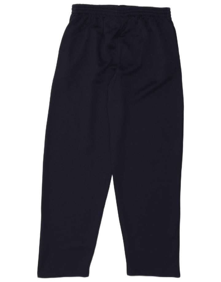 Reebok Mens Tracksuit Trousers Large  Navy Blue Polyester