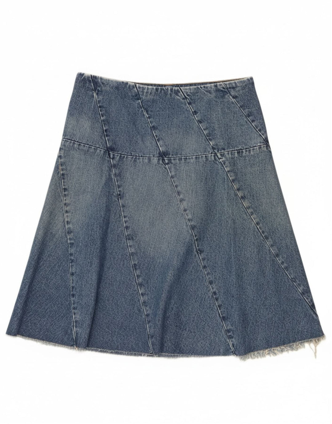Nautica Womens Denim Skirt US 6 Medium W30  Blue Cotton