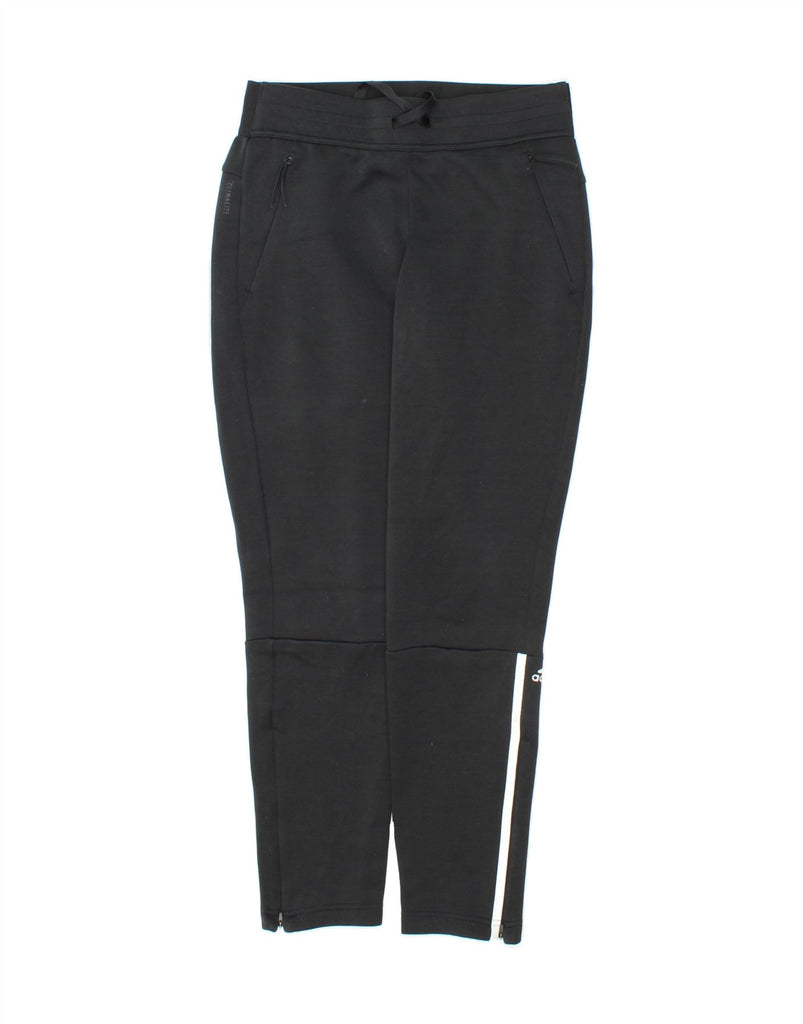 ADIDAS Womens Tracksuit Trousers UK 4/6 XS  Black Polyester Vintage Adidas and Second-Hand Adidas from Messina Hembry 