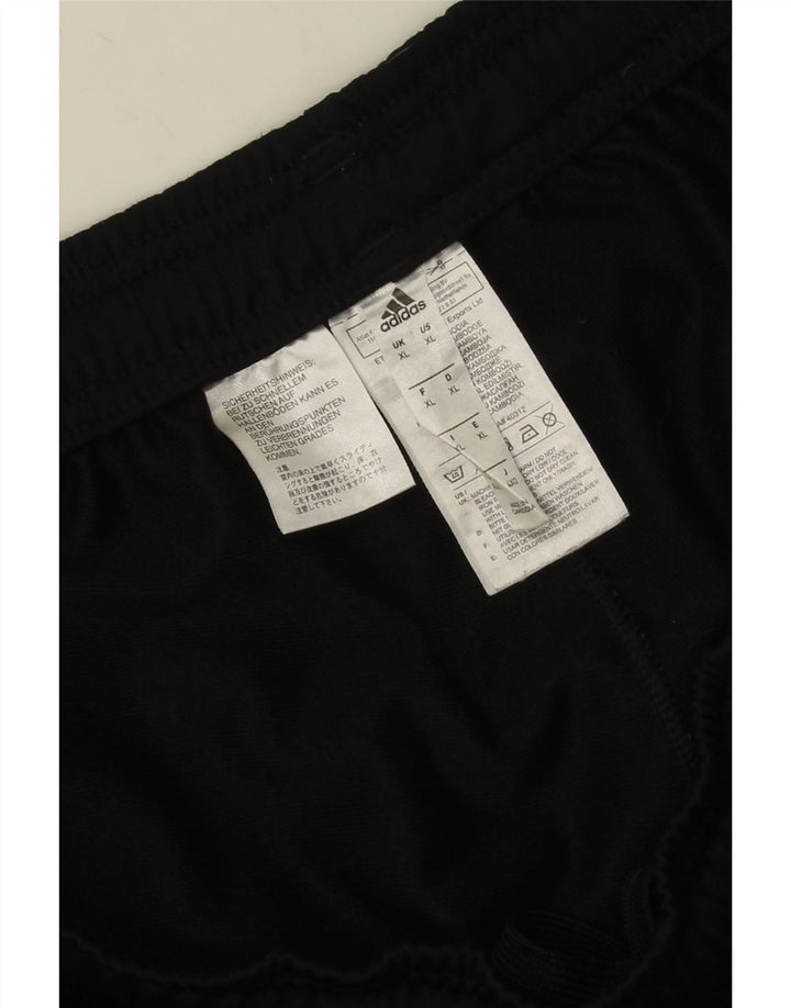 Adidas Mens Tracksuit Trousers Joggers XL  Black Polyester