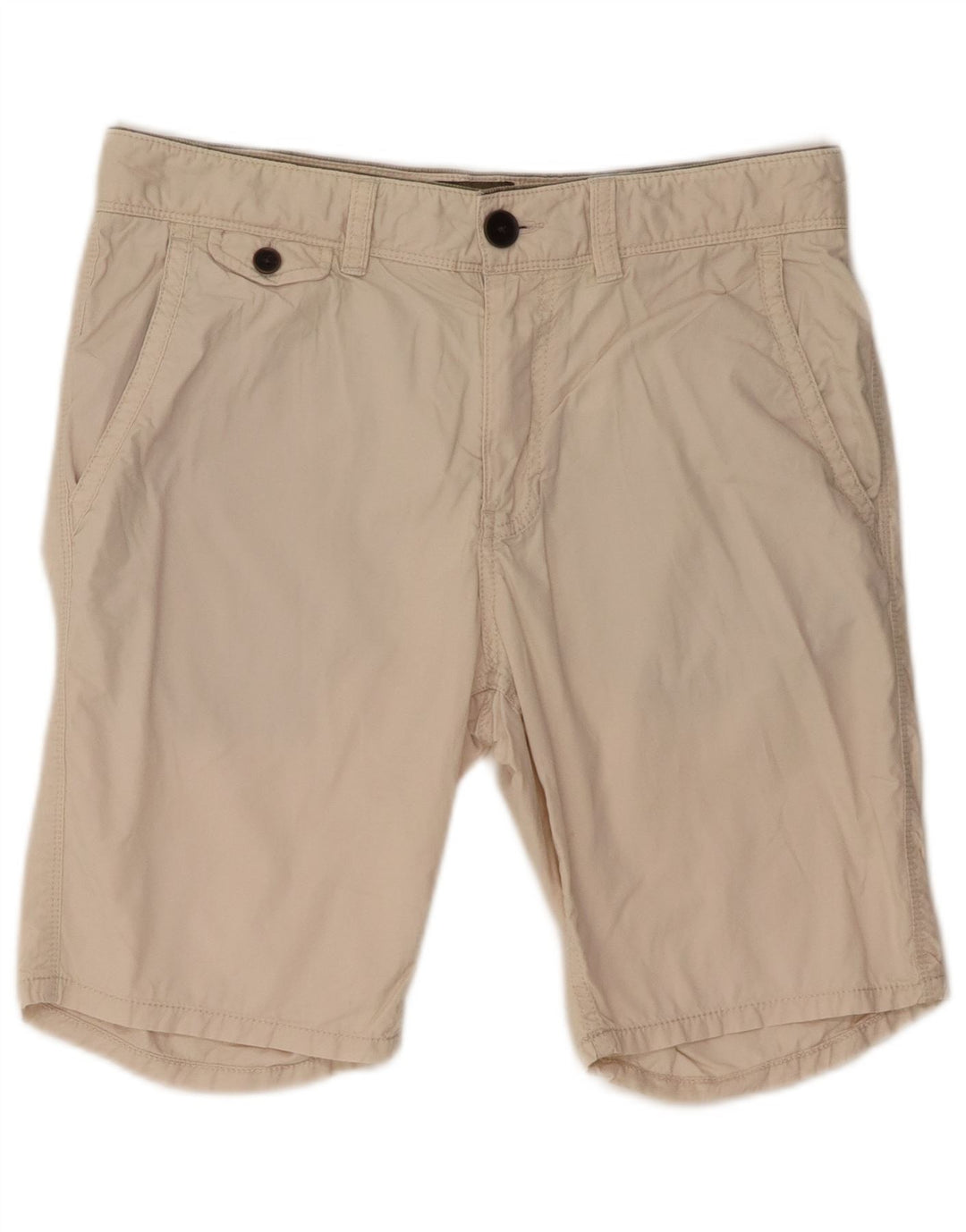 TIMBERLAND Mens Earthkeepers Chino Shorts W30 Medium  Beige Cotton
