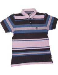 SERGIO TACCHINI Mens Polo Shirt XL Multicoloured Striped Cotton