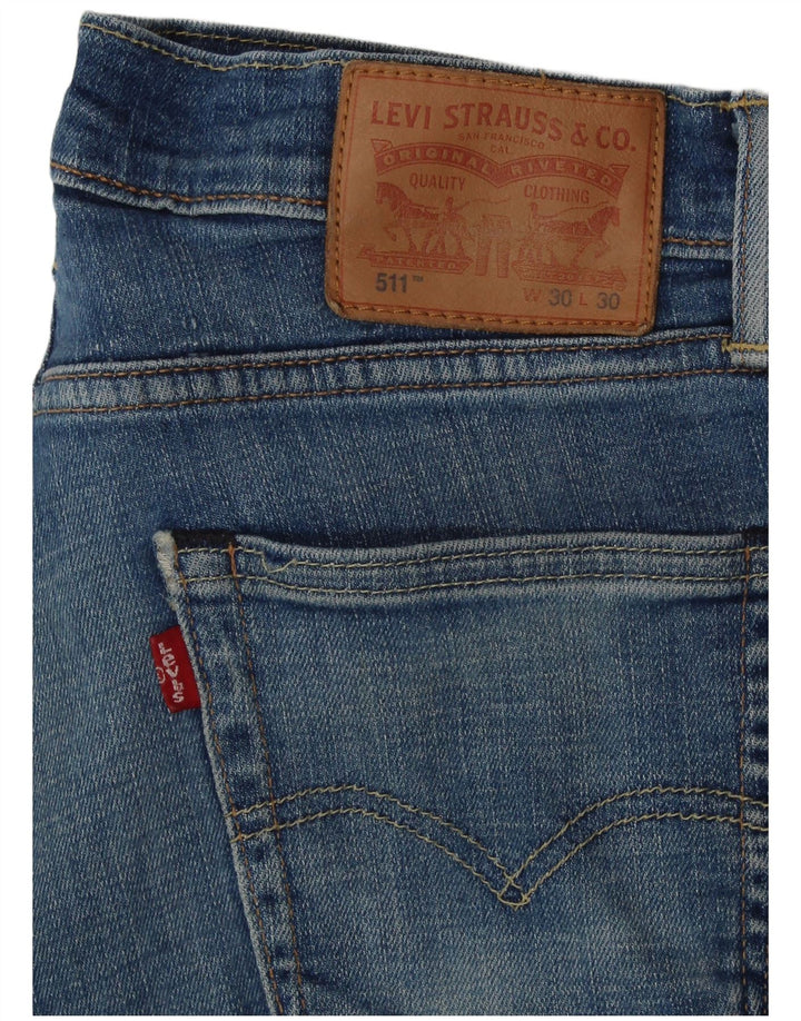 Levi's Mens 511 Slim Jeans W30 L27 Blue