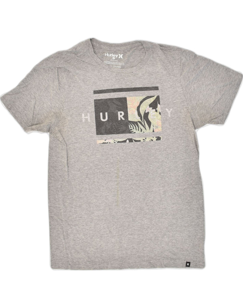 HURLEY Mens Graphic T-Shirt Top Medium Grey Cotton | Vintage Hurley | Thrift | Second-Hand Hurley | Used Clothing | Messina Hembry 