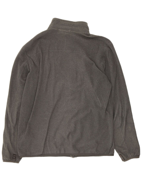 The North Face Mens Liner Fleece Jacket UK 40 Large Grey Polyester