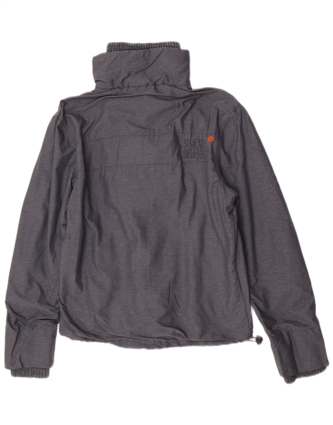 Superdry Womens The Windcheater Windbreaker Jacket UK 10 Small Grey