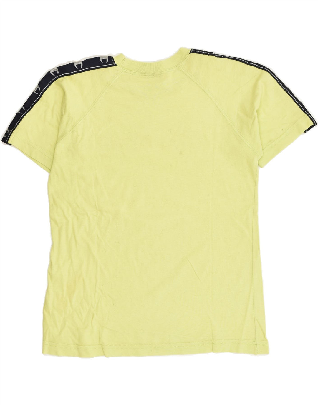 CHAMPION Boys Graphic T-Shirt Top 9-10 Years Yellow Cotton | Vintage Champion | Thrift | Second-Hand Champion | Used Clothing | Messina Hembry 