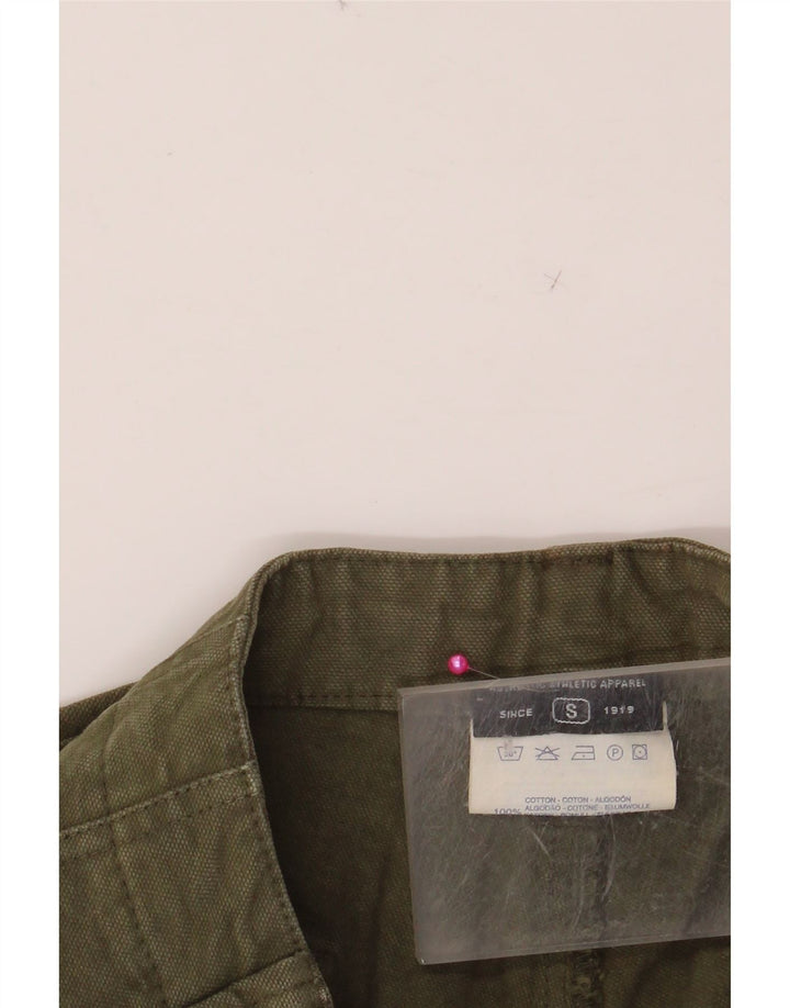 CHAMPION Mens Straight Chino Trousers Small W32 L32 Khaki Cotton