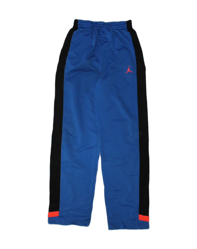 NIKE Boys Tracksuit Trousers 13-14 Years XL Blue Polyester | Vintage Nike | Thrift | Second-Hand Nike | Used Clothing | Messina Hembry 