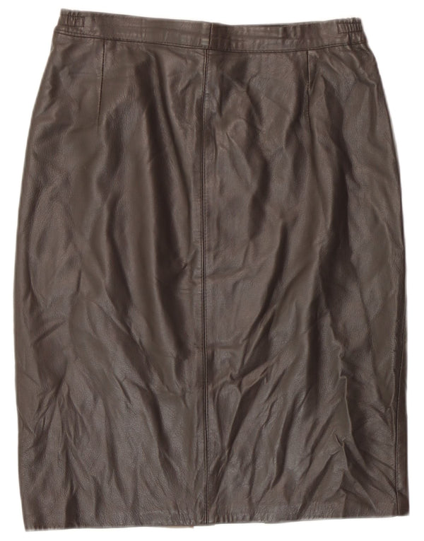 Carla Buti Womens Pencil Skirt IT 44 Medium W28 Brown