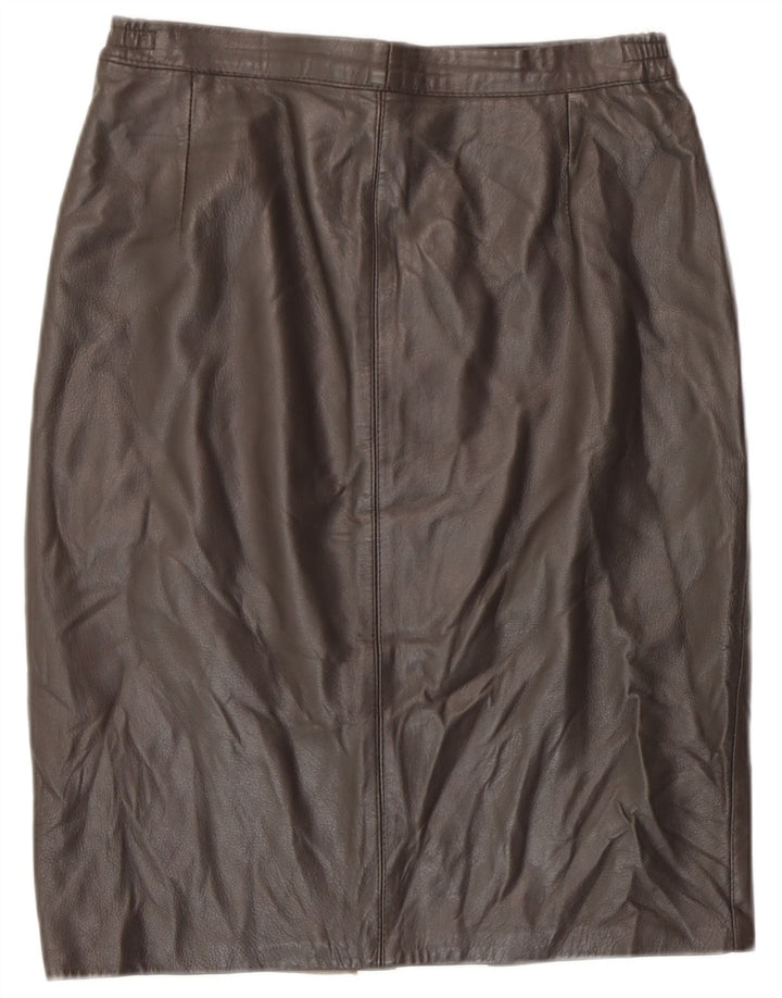Carla Buti Womens Pencil Skirt IT 44 Medium W28 Brown
