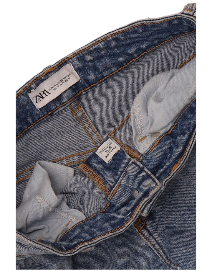Zara Womens Bootcut Jeans EU 38 Small W28 L26 Blue Cotton