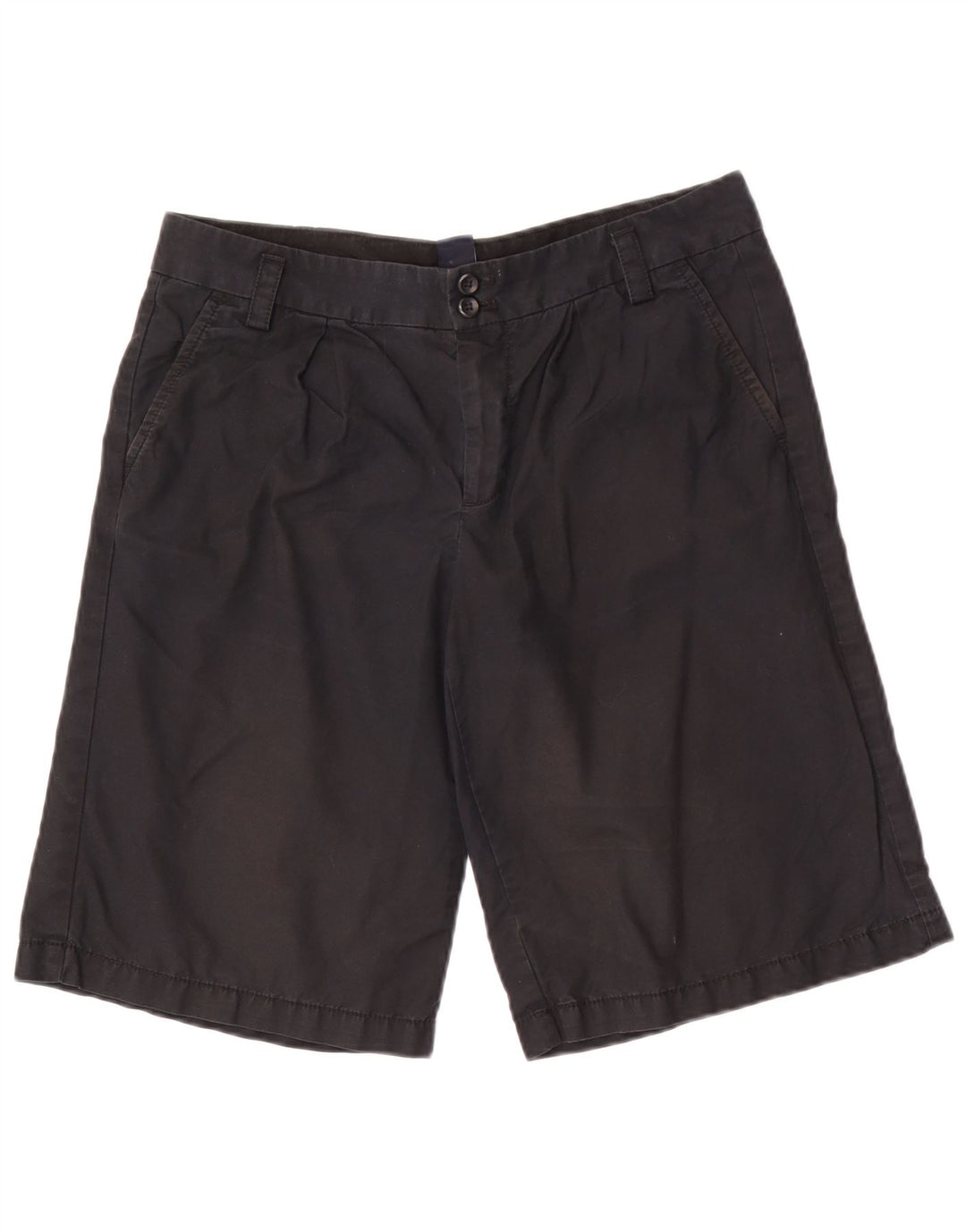 Gap Womens Chino Shorts UK 12 Medium W32 Black Cotton