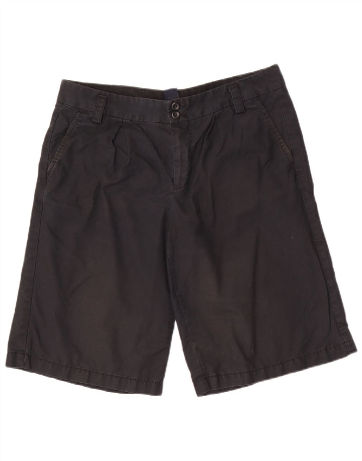 Gap Womens Chino Shorts UK 12 Medium W32 Black Cotton