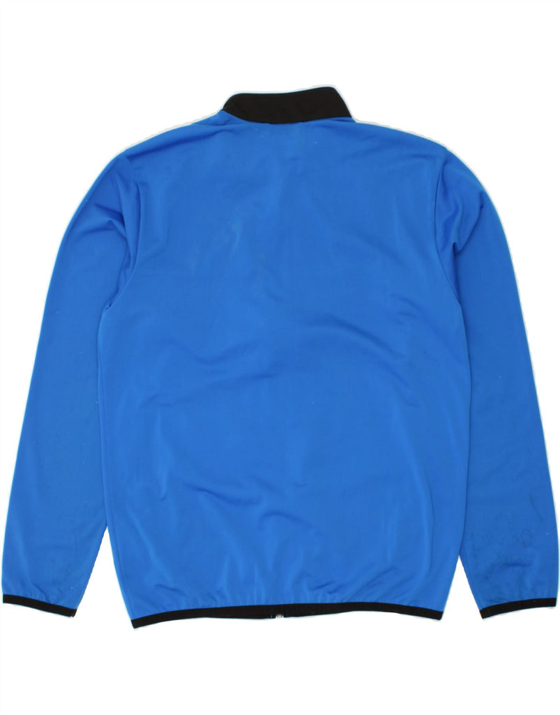 PUMA Mens Tracksuit Top Jacket Medium Blue Colourblock Polyester | Vintage Puma | Thrift | Second-Hand Puma | Used Clothing | Messina Hembry 