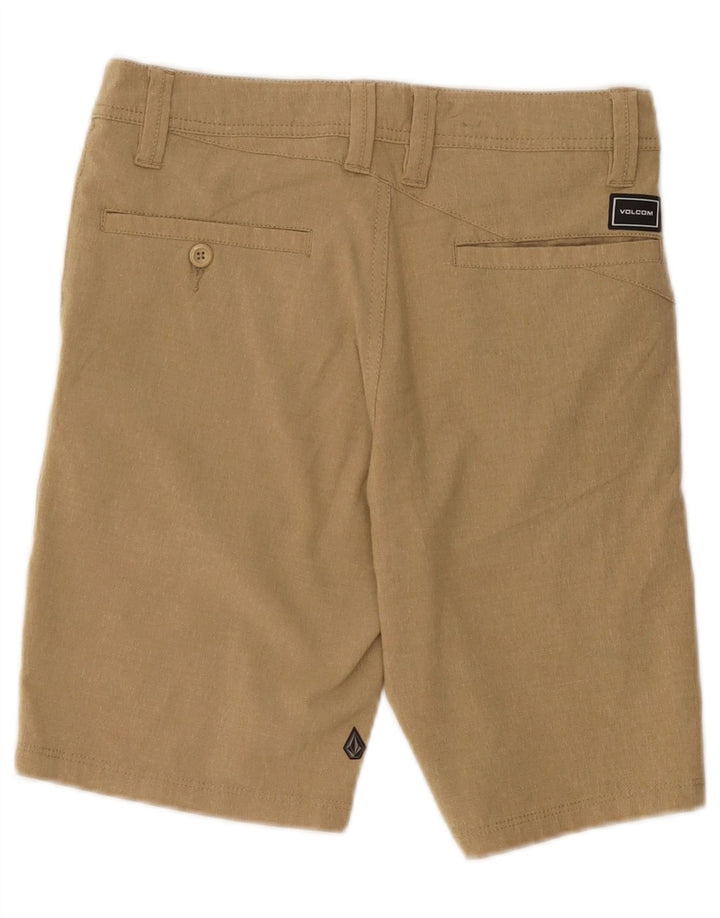 Volcom Mens Chino Shorts W28 Medium Beige Polyester