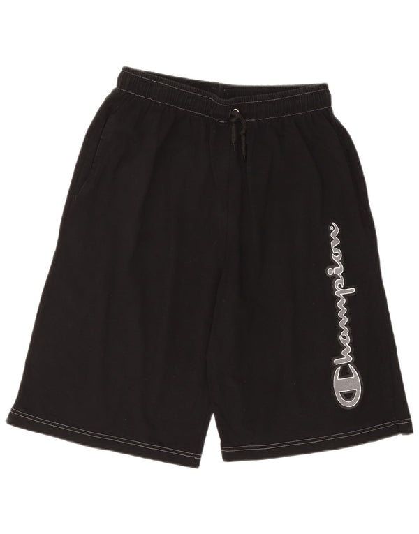 Champion Mens Graphic Sport Shorts Medium  Black Cotton