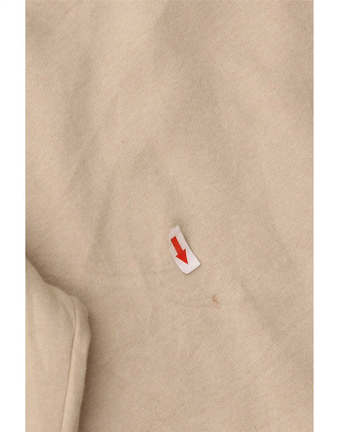 Nike Mens Sweatshirt Jumper Large Beige Cotton