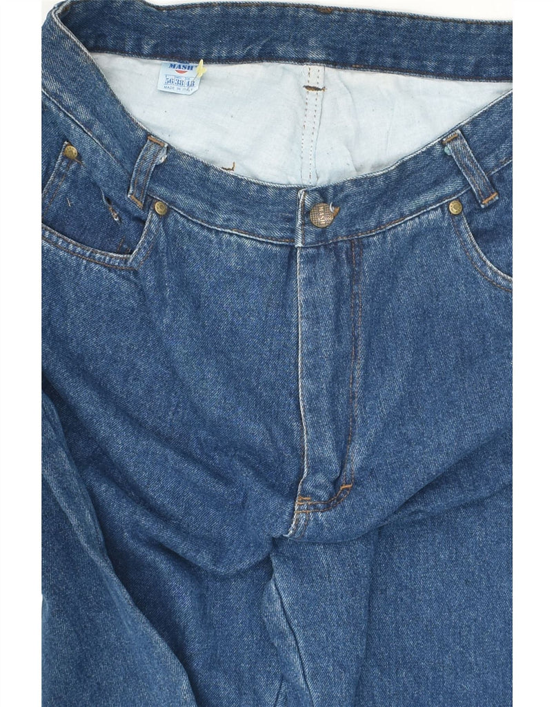 MASH Mens Tapered Jeans W38 L33 Blue Cotton | Vintage Mash | Thrift | Second-Hand Mash | Used Clothing | Messina Hembry 