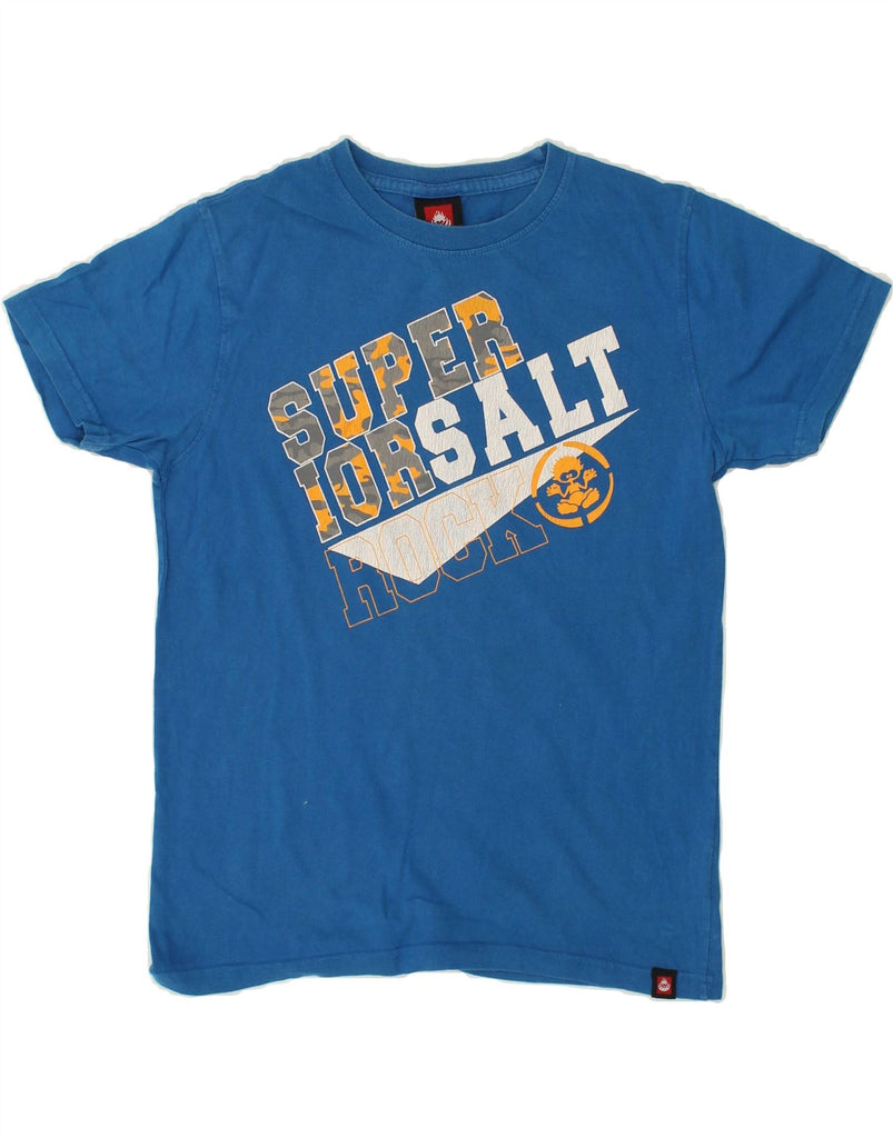 SALTROCK Boys Graphic T-Shirt Top 9-10 Years Blue Cotton | Vintage Saltrock | Thrift | Second-Hand Saltrock | Used Clothing | Messina Hembry 