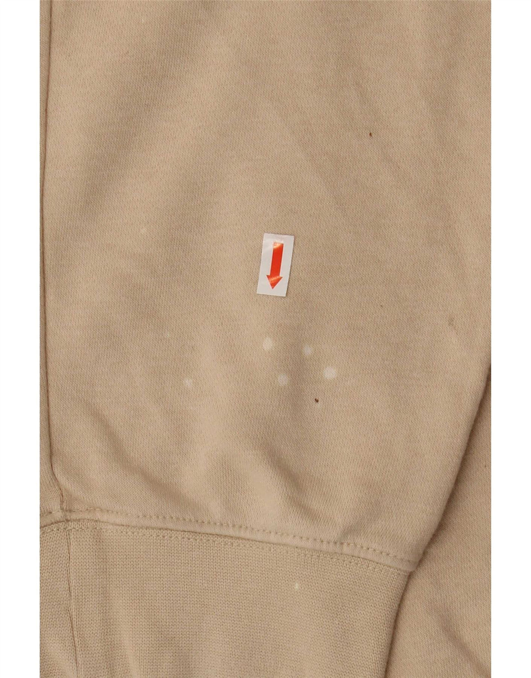 Nike Mens Tracksuit Trousers Joggers Small Beige Cotton