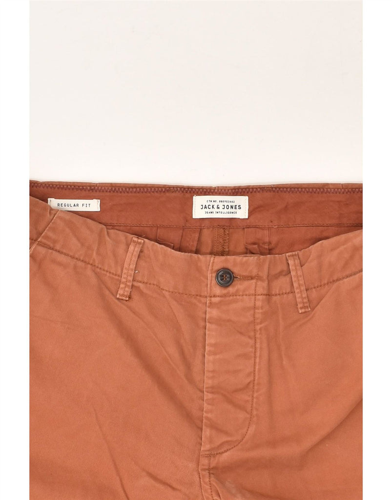 JACK & JONES Mens Regular Fit Chino Shorts Medium W32 Brown | Vintage Jack & Jones | Thrift | Second-Hand Jack & Jones | Used Clothing | Messina Hembry 