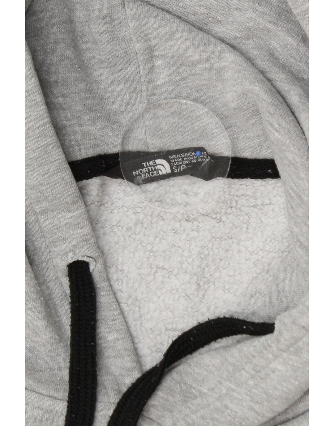 THE NORTH FACE Mens Graphic Hoodie Jumper Small Grey Cotton
