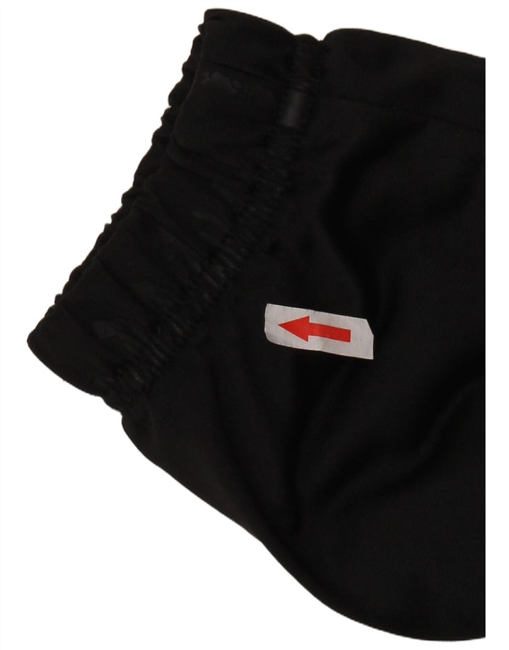 ADIDAS Womens Oversized Hooded Tracksuit Top Jacket UK 14 Large Black