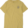 HURLEY Mens Graphic T-Shirt Top Small Yellow Cotton Vintage Hurley and Second-Hand Hurley from Messina Hembry 