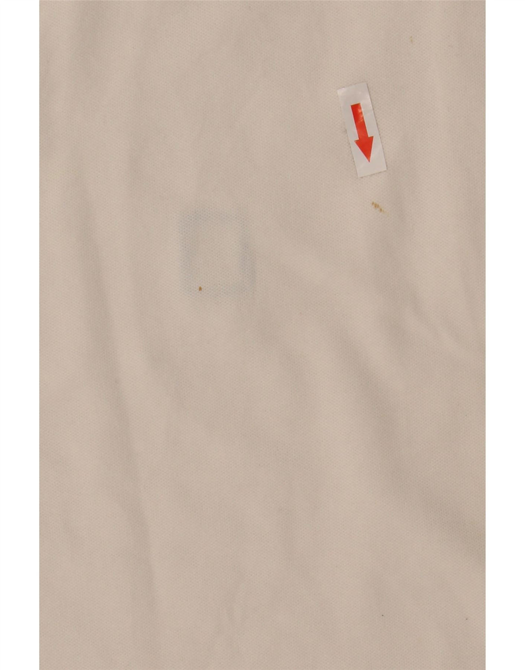 Refrigiwear Mens Polo Shirt Small White Colourblock Cotton