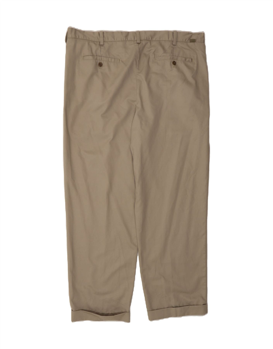 IZOD Mens Pegged Chino Trousers W42 L32 Beige Cotton Vintage Izod and Second-Hand Izod from Messina Hembry 