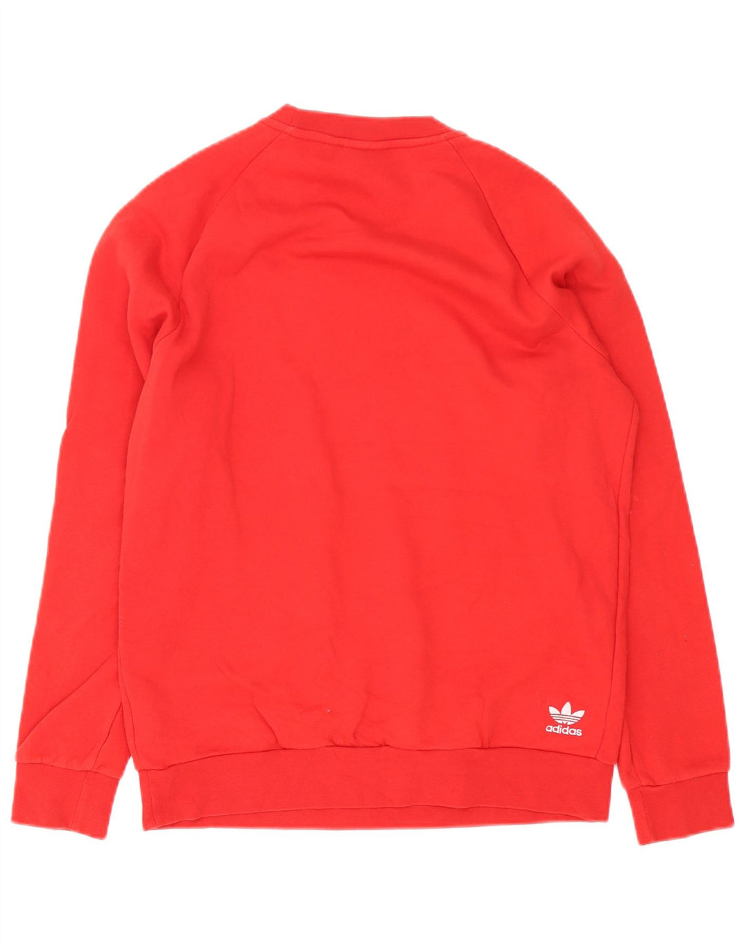Adidas Mens Graphic Sweatshirt Jumper Small Red Cotton