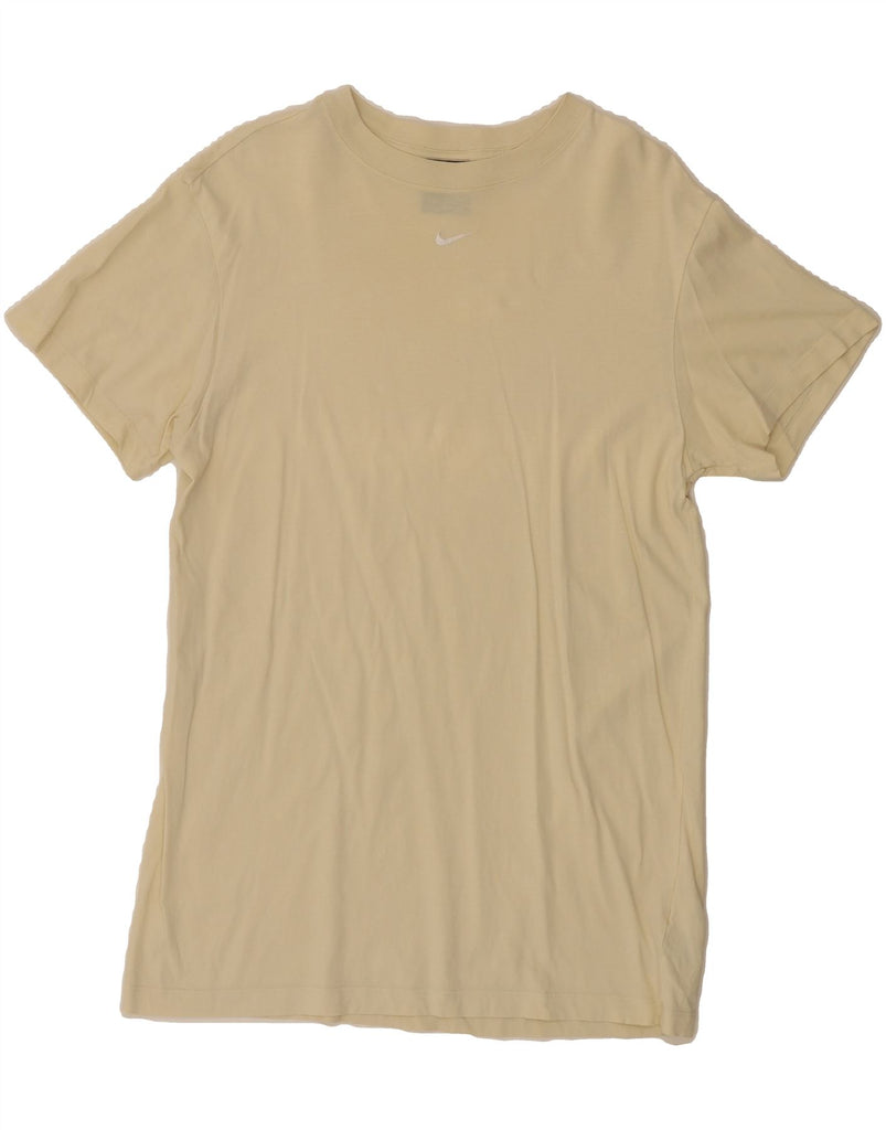 NIKE Mens T-Shirt Top Small Off White Cotton Vintage Nike and Second-Hand Nike from Messina Hembry 