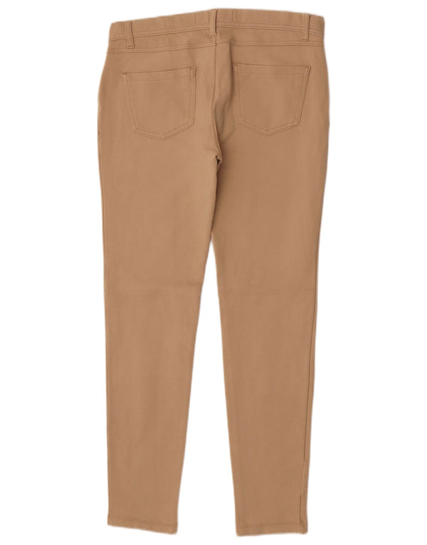 Zara Womens Skinny Casual Trousers Medium W28 L28 Beige