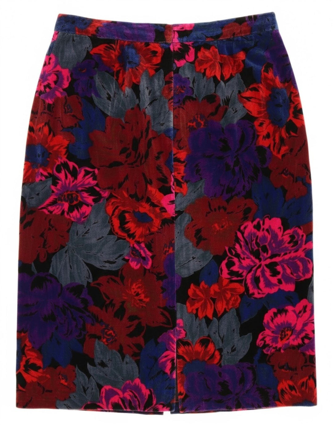 Vintage Womens Pencil Skirt W28 Medium  Multicoloured Floral