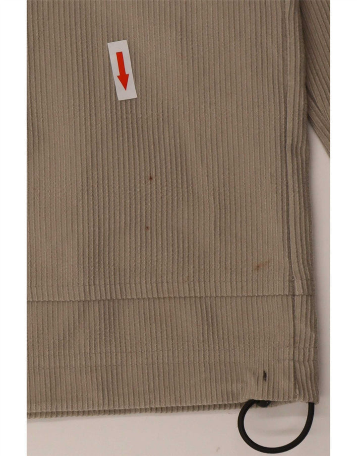 Diadora Mens Tracksuit Top Jacket UK 40 Medium Beige Colourblock Polyester