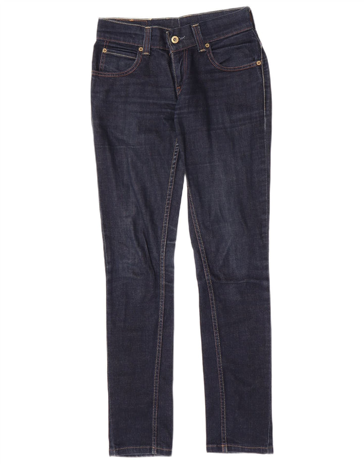 Levi's Womens 603 Slim Jeans W28 L31 Navy Blue Cotton