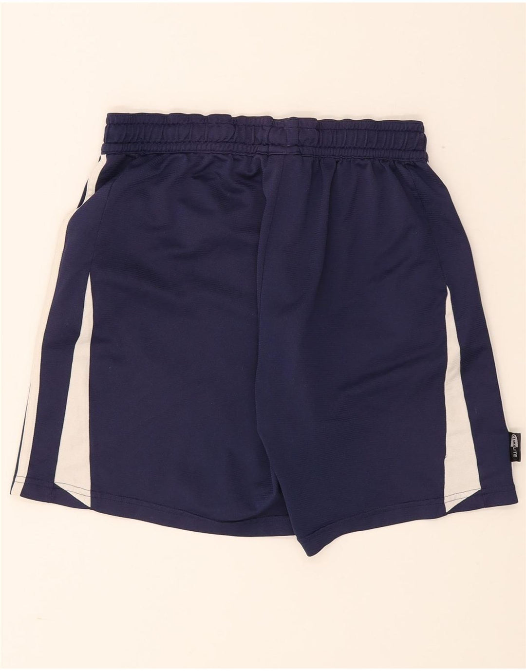 Adidas Mens Climalite Sport Shorts Medium Navy Blue Colourblock Polyester